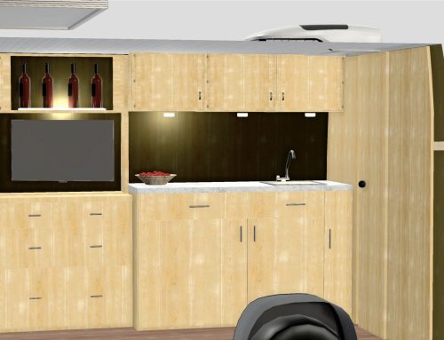Fully Equipped Off-Grid Kitchen