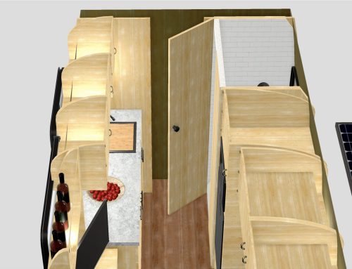 Dual Interior Doors for Climate Control, Privacy, and Stealth