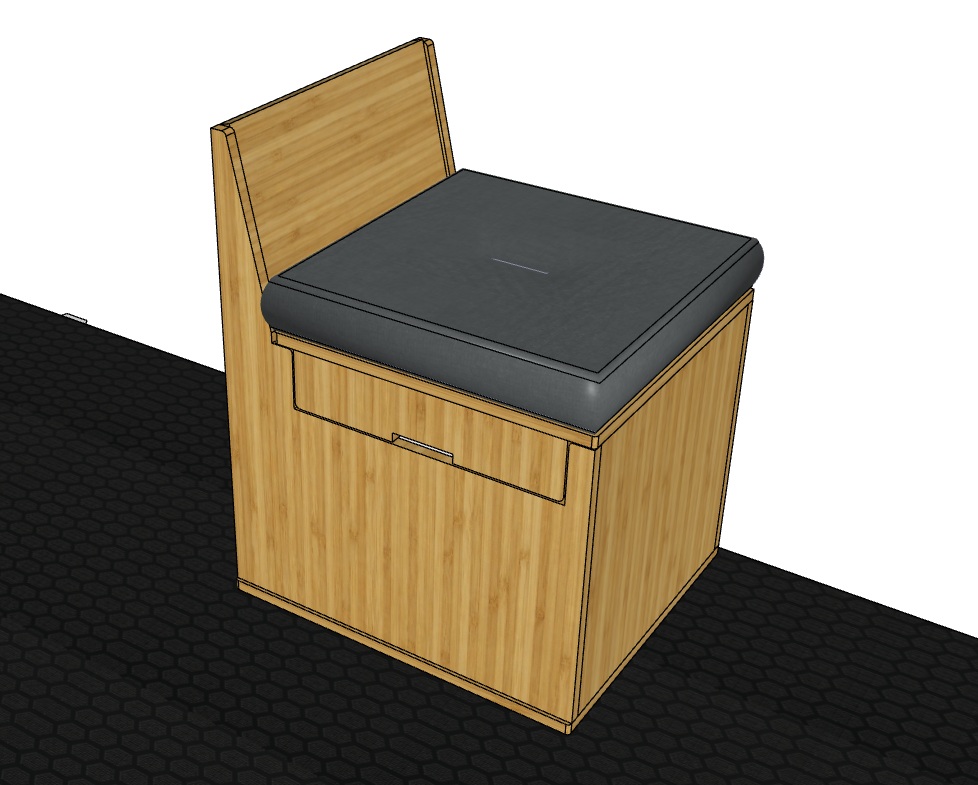 Dinette Lounge - Shower Box