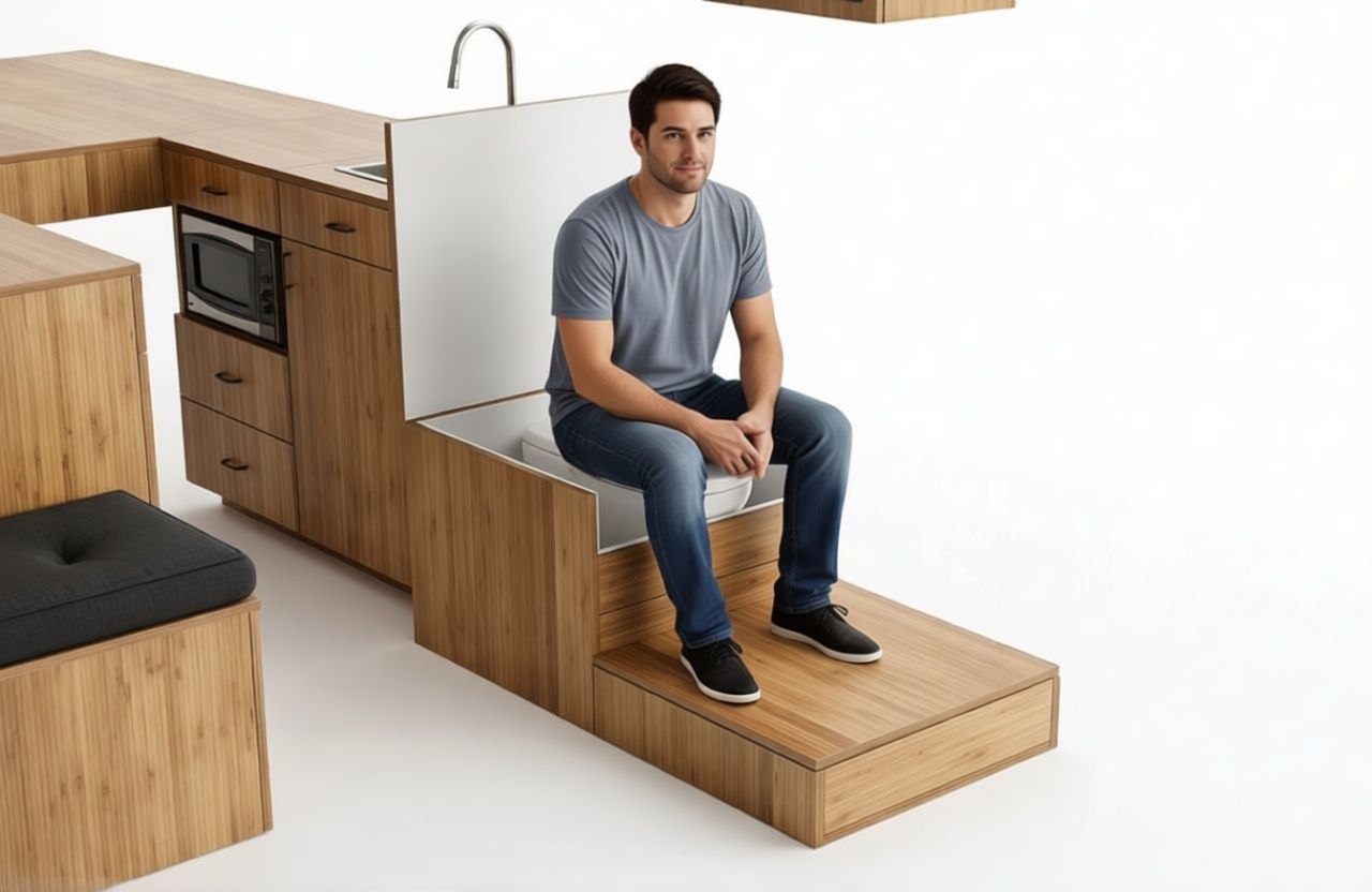 Dinette Bench - Shower - Image 2