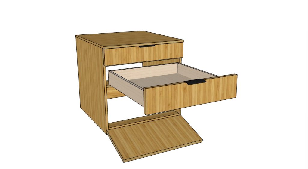 My Van Plan Dinette Bench - Drawer Stack